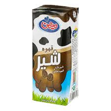 شیر قهوه پاکتی میهن