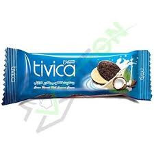 بیسکوییت تیویکا با کرم نارگیل